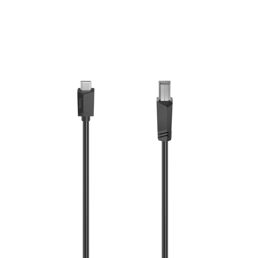 Hama USB-C-Kabel USB-C-Stecker - USB-B-Stecker USB 2.0 480 Mbit/s 1,50 m