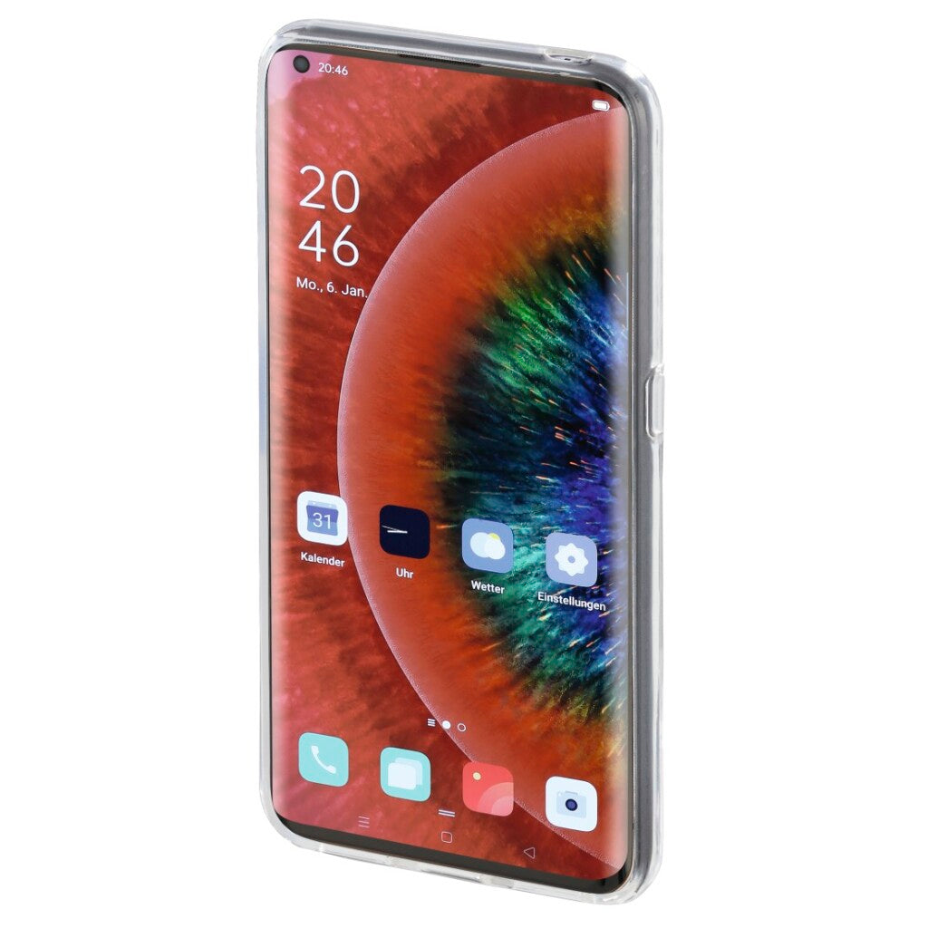 Hama Cover Crystal Clear für Oppo Find X2 Pro transparent