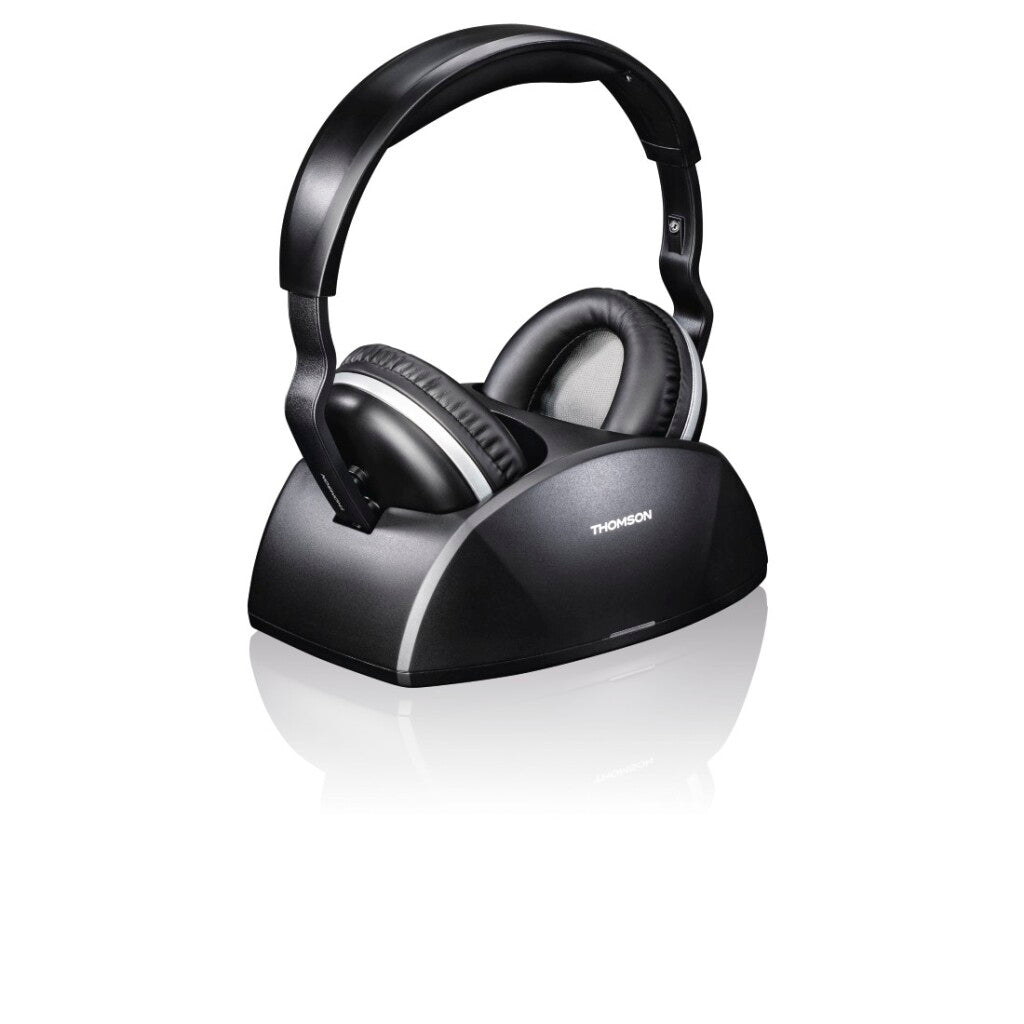 Thomson Thomson whp3321bk kabellose TV-Kopfhörer, optischer Eingang, Over-Ear-Aufladung.