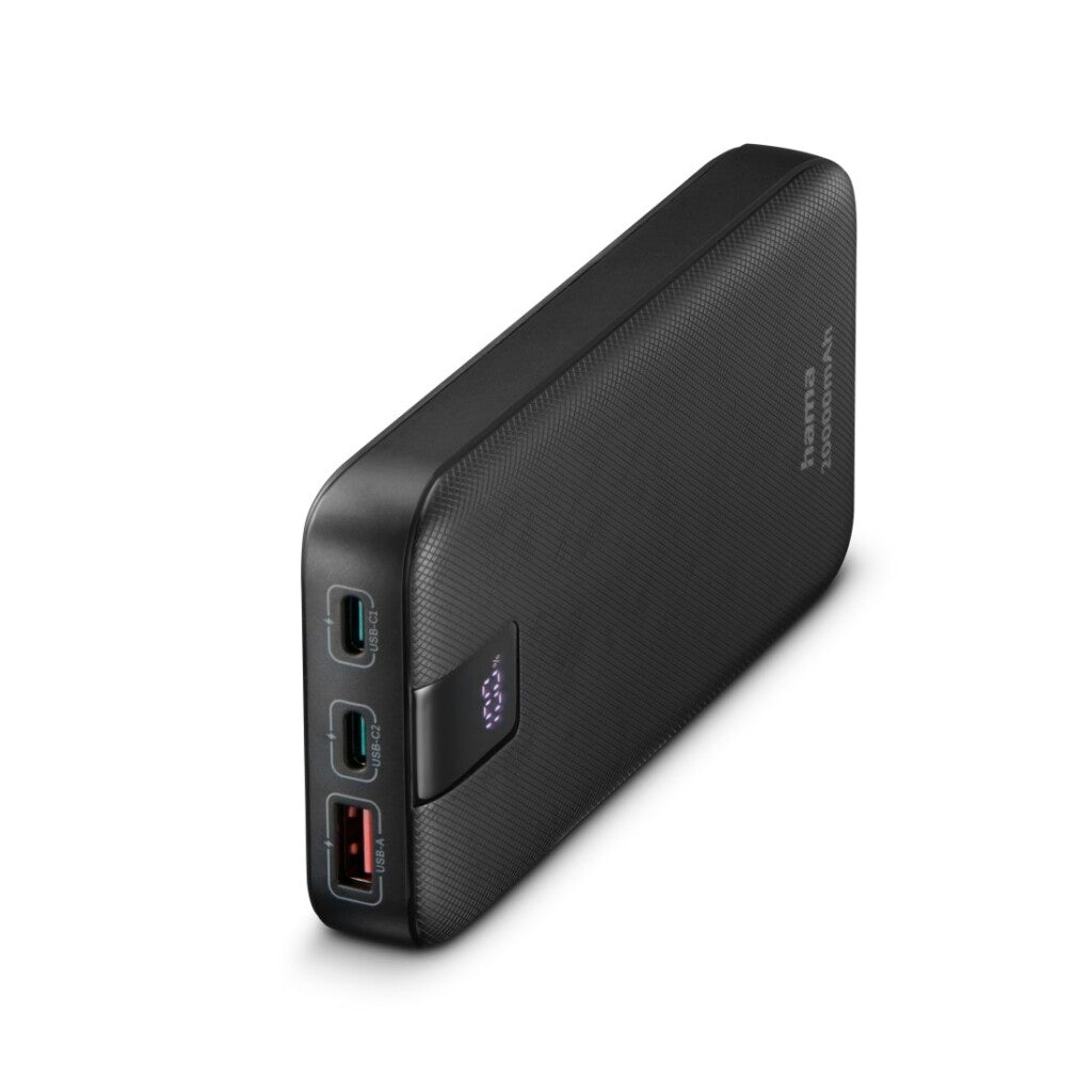 Hama Netzteil PD 20 20000mAh Ausgänge: 2x USB-C USB-A Schnellladeantr.