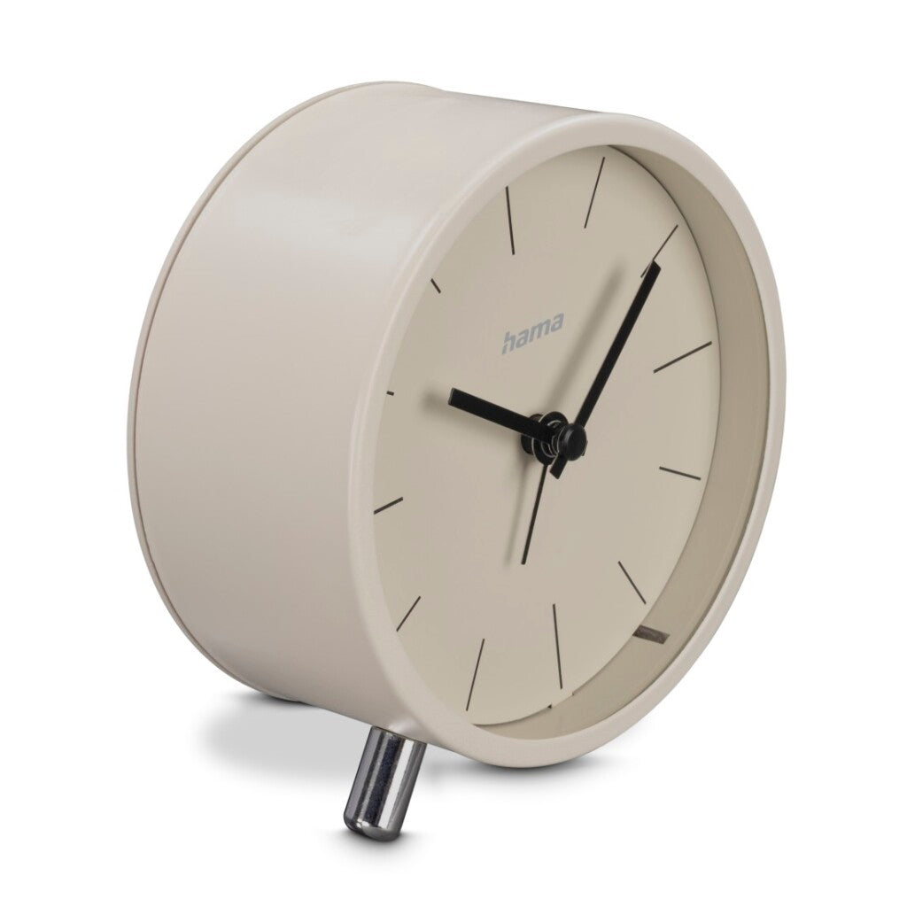 Hama DCF-Wecker Flores tickt nicht graubeige
