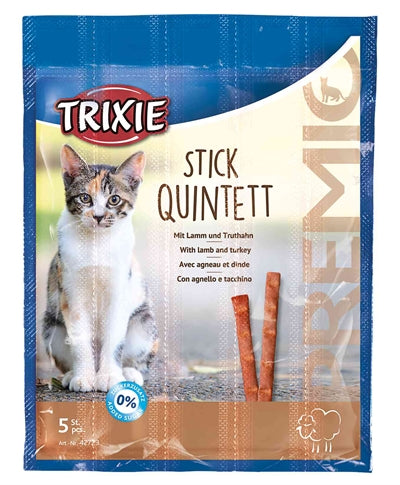 Trixie Premio Stick Quintett Lamm Truthahn