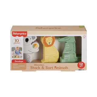 Fisher Price Holzstapeltiere