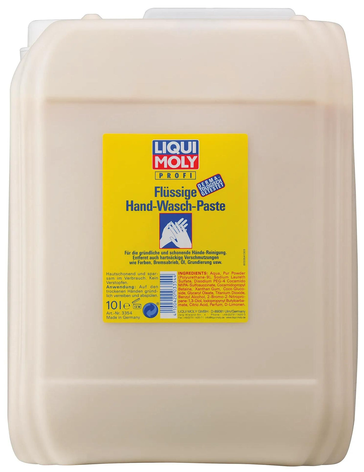 Liqui Moly Handreiniger Handwaschpaste 10l