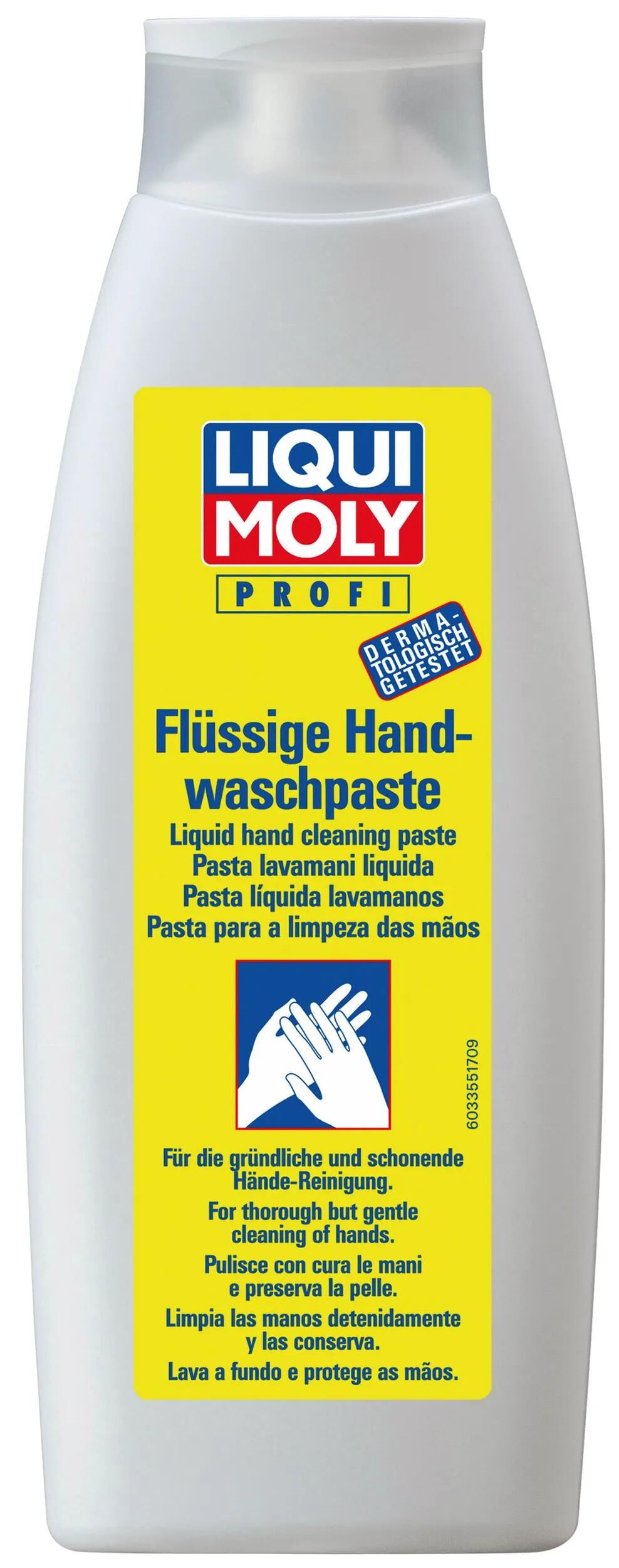 Flüssige Handreinigungspaste von Liqui Moly, 500 ml