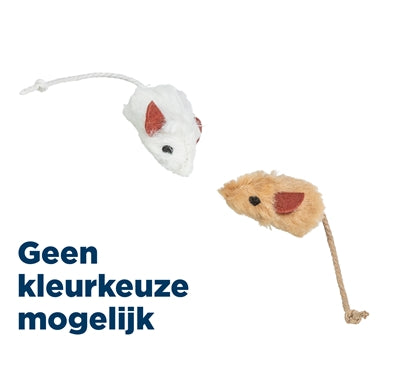 Trixie-Set Mäuse mit Katzenminze-Kernplüsch