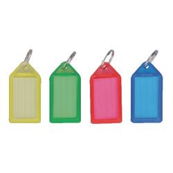 Sleutellabel viking 56 x 30 x 7 mm kleurenassortiment 50 stuks