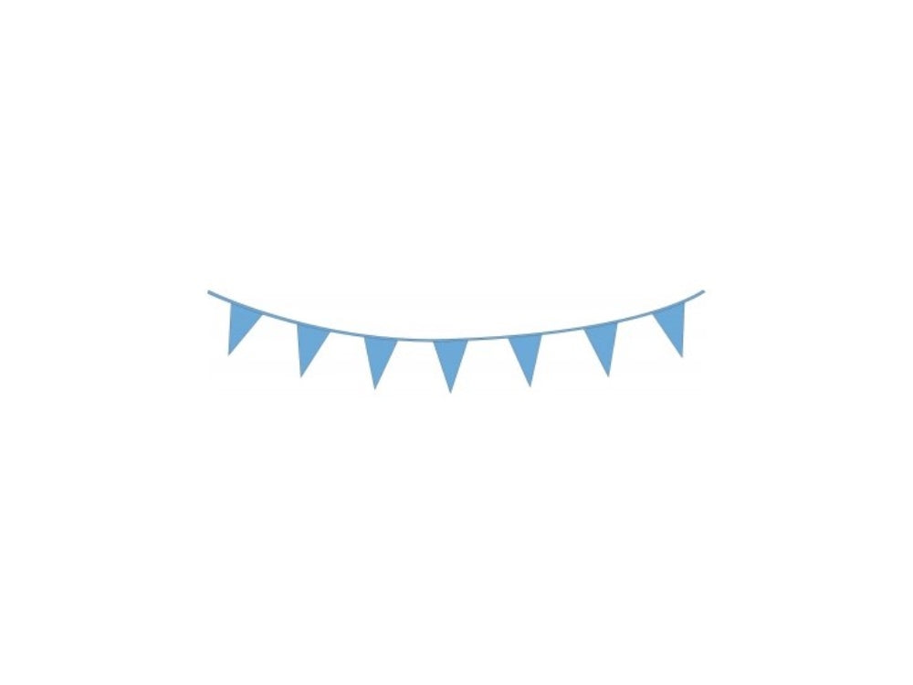 Haza-Flaggenleine, 10 m, Kunststoff, hellblau
