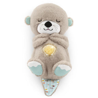 Fisher-Price Bedtime Otter 30 cm – Babyspielzeug – 0 bis 6 Monate – Kuscheltier