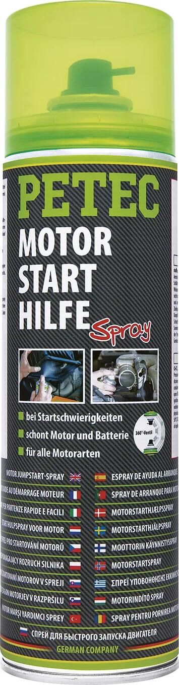 Petec Starthilfespray Motorstarthilfe 500 m