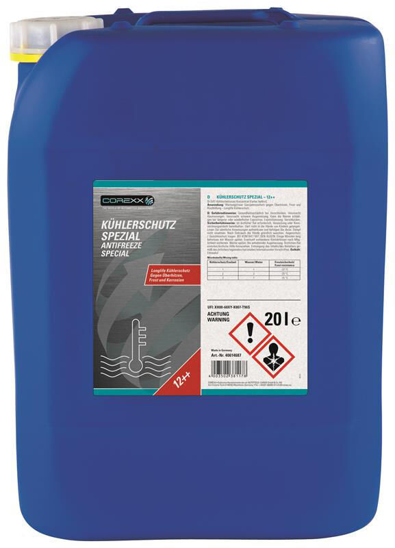 Corexx Kühlerschutzprodukt Spezial G12++. Frostschutzmittel Spezial 20 l (G12++)