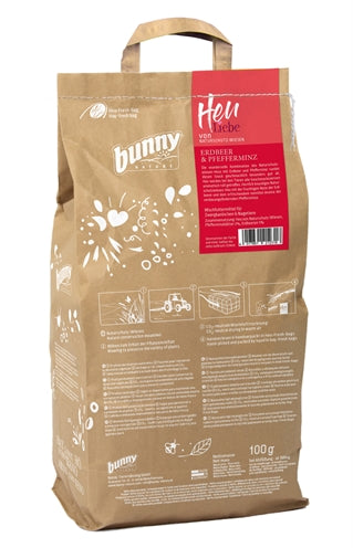 Bunny Natur mein Lieblingsheu mit Erdbeer und Pfefferminze