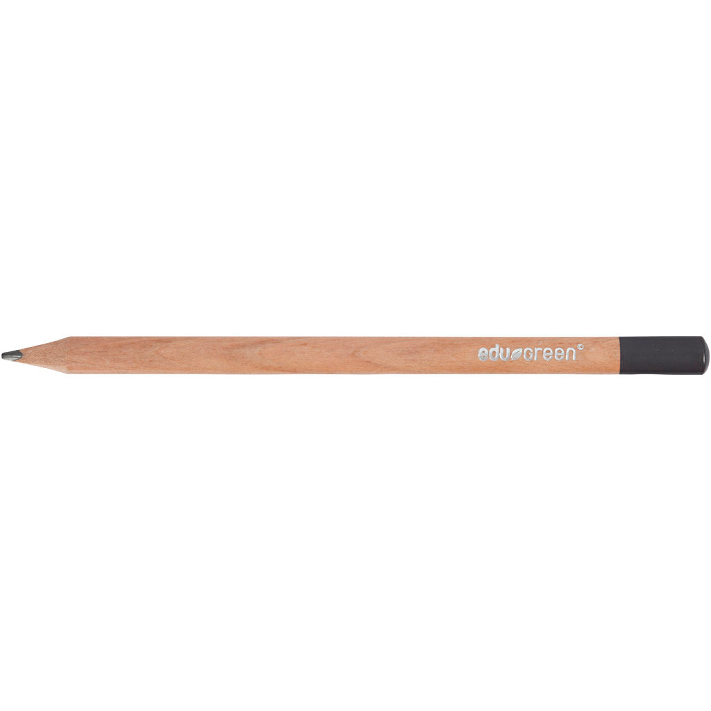Edu3 Edugreen Jumbo-Bleistifte, B, 10 Stück 1 Box