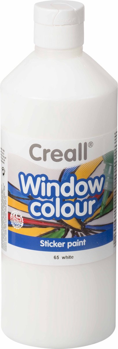 Creall Fensterfarbe weiß, 500 ml