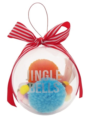 Amor-Komet Jingle Bells Weihnachtskugel mit Spielzeugkatze
