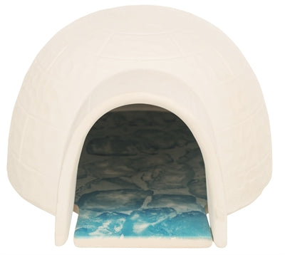 Trixie Hamster-Iglu mit Kühlplatte aus Keramik weiß