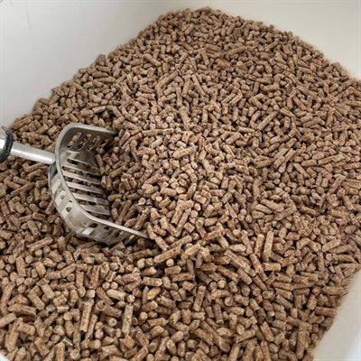 Biologisch abbaubare klassische Holzpellets-Katzenstreu von Easypets