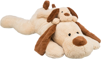 Trixie Kuschel Hond Benny Plüsch Beige Bruin