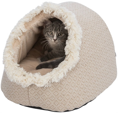 Trixie Katzenkorb Iglu Boho Beige