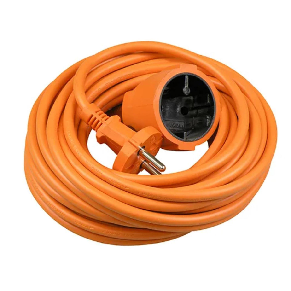 Verlängerungskabel 10 m orange, ungeerdet, max. 3500 W, 2 x 1,5 mm