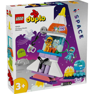 Lego Duplo – 3-in-1-Weltraumabenteuer-Konstruktionsspielzeug (10422)