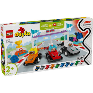 Lego Duplo Town 10445 F1-Team-Rennwagen und Fahrer