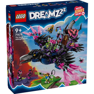 Lego Dreamzzz, der Mitternachtsrabe der bescheidenen Hexe – 71478