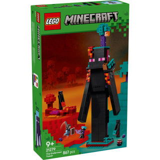 Lego Minecraft 2in1, der Enderman-Turm, Spielzeug für Kinder – 21279