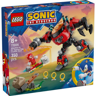 Lego® Sonic the Hedgehog™ Knuckles vs. Dr. Eggman Eierbrecher-Mech – 77005