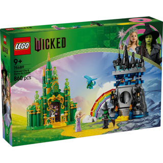 Lego® Wicked Emerald City und Kiamo Ko Castle, Bauset – 75689