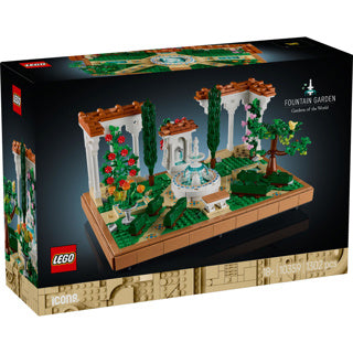 Lego Icons 10359 Garten mit Springbrunnen