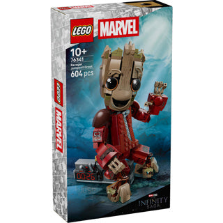 Lego Marvel Large im Ravager-Overall – baubares Superheldenspielzeug für Kinder – 76341