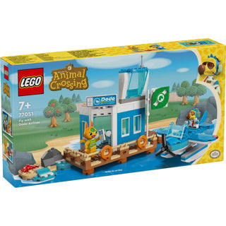 Lego Animal Crossing 77051 fliegt mit Dodo Airlines
