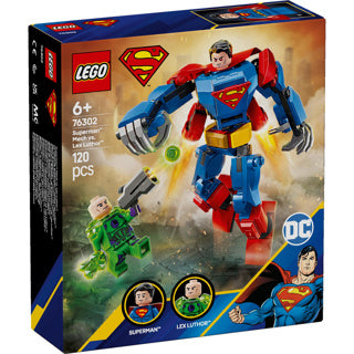 Lego 76302 Superhelden DC Superman Mech vs. Lex Luthor | 2 Stk