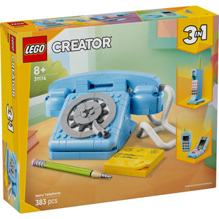 Lego® Creator 3in1 Retro-Telefon, Vintage-Telefon – 31174