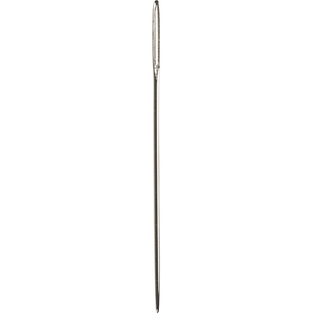 Creativ Company Sticknadeln, Länge des Öhrs: 6 mm, Größe 24, L: 36 mm, ohne Spitze, 25 Stück 1 Box