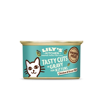 Lilys Küchenkatze Kätzchen Chicken Ozean Fisch Leckere Schnitte in Soße