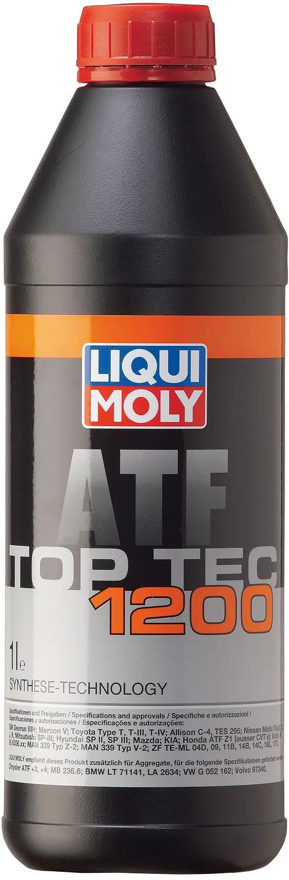 Liqui Moly Getriebeöl Top Tec ATF 1200 getr-oel Toptec ATF 1200 Plastikflasche 1l