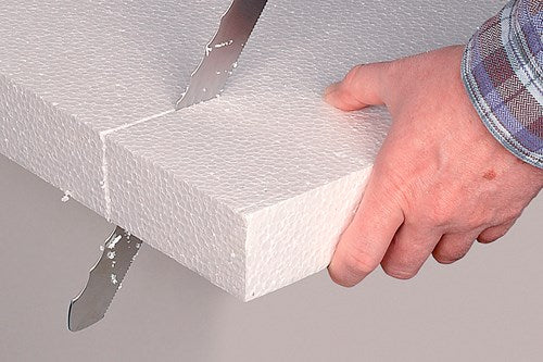 Wolfcraft Dämmstoffmesser | Griff | l 275mm | 1 Stück - 4119000