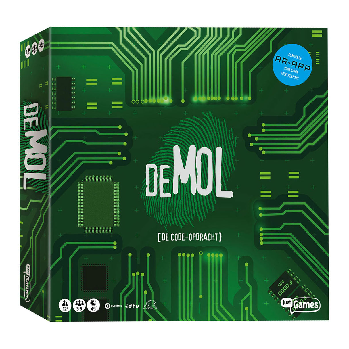 Wer ist de Mol? Brettspiel für Codezuweisung