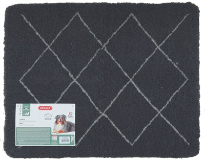 Zolux Berber-Tierbett, recycelt, Grau – 75 x 95 cm