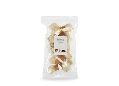 Petstyle Living Knoted Bot Weiß mit Hühnchen