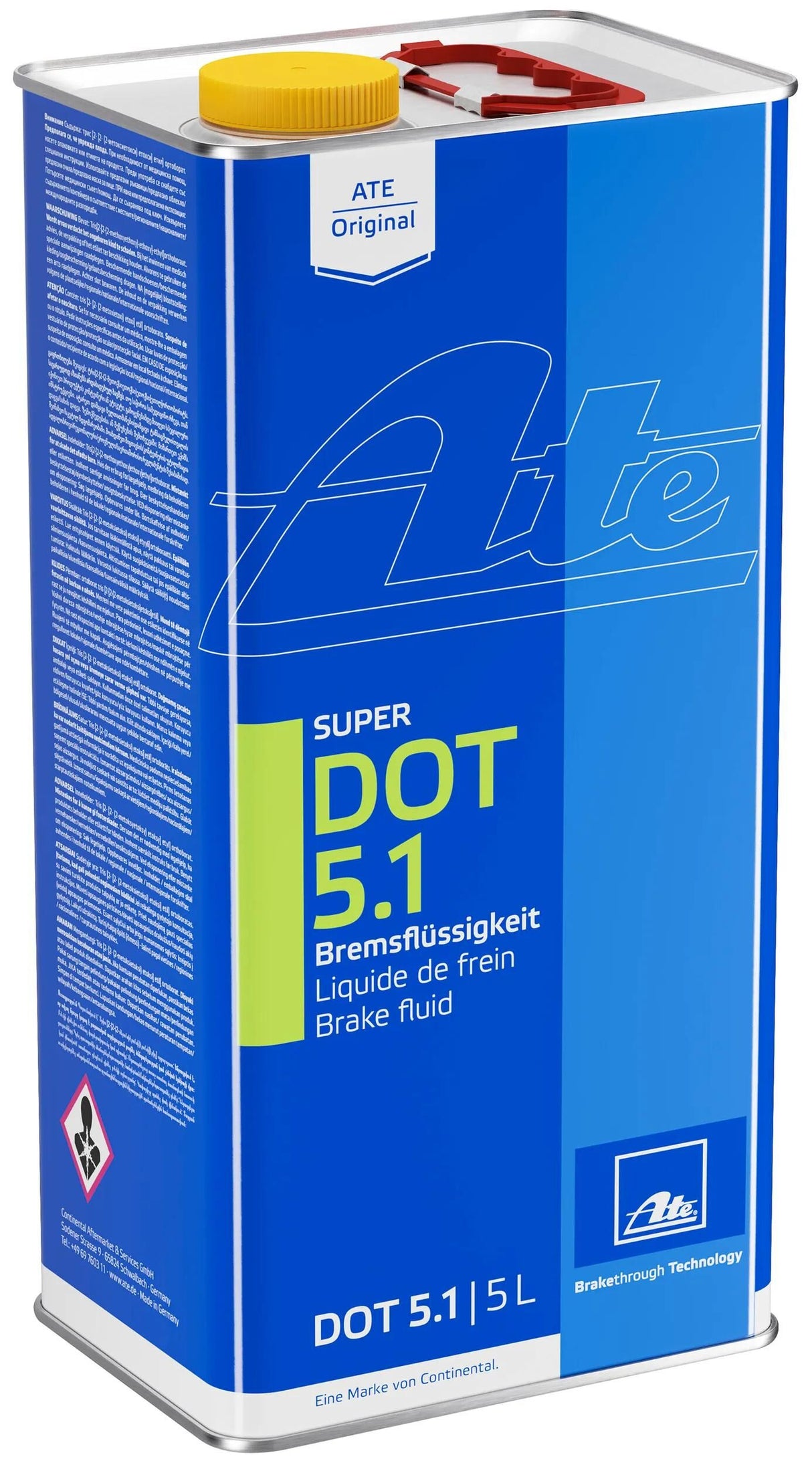 Ate Bremsflüssigkeit Super Dot 5.1 . Bremsflüssigkeit 5 l Super Dot 5.1