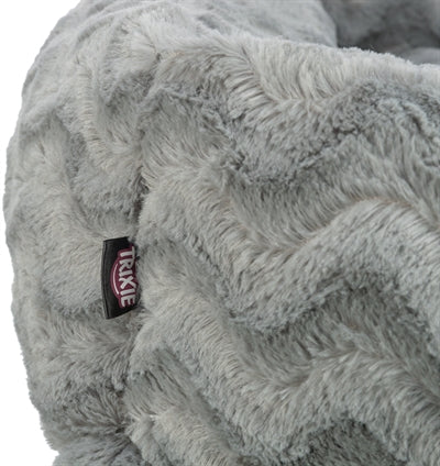 Trixie be eco vital Hundebett Loki Soft Edition recyceltes Grau