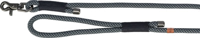 Trixie Soft Rope Hundeleine schwarz grau