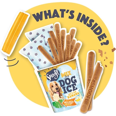 SNOOFL SNOOFL ICE MIX für Hundebanane