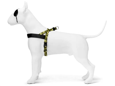 Morso norwegisches Hundegeschirr aus recyceltem Vollmetall für Hunde, braun