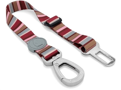 Morso Hundesicherheitsgurt recycelt Skyline rot rosa