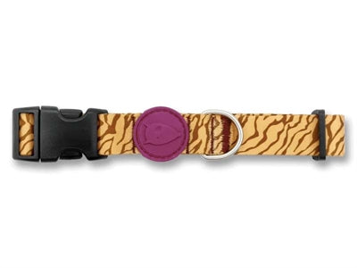 Morso Hundehalsband recycelte Dschungeltrommel orange