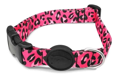Morso Hundehalsband recyceltes Bubble Leo Pink